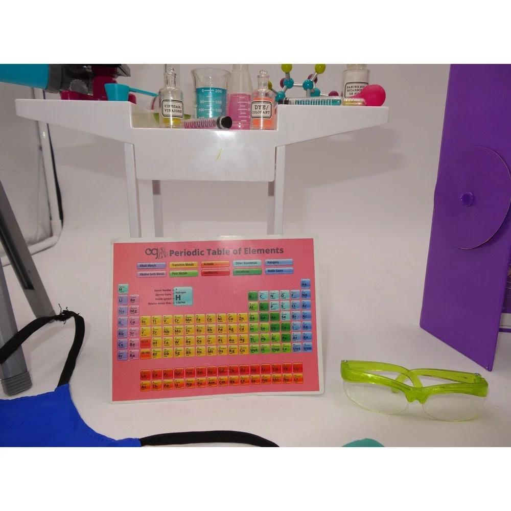 American Girl Doll Science Fair Set Our Generation Science Items Telescope Lab